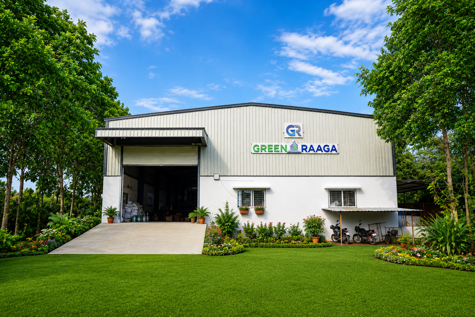Green Raaga Banner